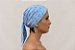 Lenço Quimioterapia Chapéu Azul Arabescos - Imagem 4
