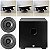 Kit Home 5.1 AAT - 3 cxs NQ6 A100+2 NQ6100+Subwoofer Cube 10 - Imagem 1