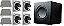 Kit Home 7.1 Caixa JBL 6CO3Q 140W + Subwoofer 200FD Preto - Imagem 1