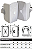 Caixa JBl Control SA-PRO C-SA6 100W  cor branco PAR - Imagem 3