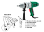 Chave de impacto com encaixe de 3/4" CID 634 600W 220V DWT - Imagem 3