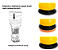Politriz roto-orbital VONDER  IPLV 1821 + 1 bateria 18V 4Ah - Imagem 5