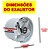 Exaustor Axial 30cm Vent New vazão 5040m/h motor blindado - Imagem 6