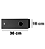 Subwoofer Slim Ativo 8¨AAT Cor Preto Pot Máxima 200W RMS - Imagem 10