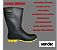 Bota Galocha PVC com forro solado amarelo impermeável VONDER - Imagem 4