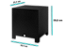 Subwoofer Ativo AAT Cube Rakt 10¨ 500W RMS - Imagem 3