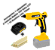 Pistola de cola + adaptador bat Makita LXT VONDER + bastões - Imagem 2