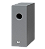 Subwoofer Slim Ativo 8¨AAT Cor Cinza Pot Máxima 200W RMS - Imagem 1