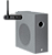 Subwoofer Slim Ativo 8¨AAT Cor Cinza + Kit Áudio sem Fio - Imagem 1