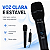 Microfone Sem Fio Leson Duplo PartyVoice Karaokê Eventos - Imagem 7
