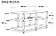 Rack Norstone HIFI Bergen 2 AV com Prateleiras de Vidro 8 mm - Imagem 2