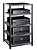 Rack AironHT 50.02 + 4 Rodízios R7,5 Black - Imagem 2