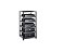 Rack Airon HT 50.03 Black com Rodízios - Imagem 3