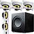 kit Home JBL 5.1-3 cxs CI6SA + 2 cxs CI6R + Subwoofer Sub200 - Imagem 1