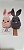 10 Lembrancinhas coelhinho amigurumi chaveirinho - Imagem 5