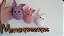 10 Lembrancinhas coelhinho amigurumi chaveirinho - Imagem 3