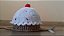 Touca cupcake de crochê - Imagem 3