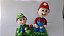 Topo de bolo o urso e a menina ou Mario Brothers - Imagem 2