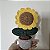 Vaso girassol amigurumi - Imagem 3