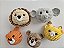 10 Lembrancinhas safari amigurumi chaveirinhos - Imagem 4
