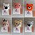 10 Lembrancinhas safari amigurumi chaveirinhos - Imagem 2
