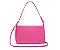 Bolsa Tiracolo Baguete Rosa Geórgia Matelassê Média C 50012 0524 0010 Anacapri - Imagem 2