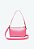 Bolsa Tiracolo Emmy Couro Snake Rosa C 50018 1349 0002 Schutz - Imagem 2