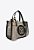 Bolsa Tote Mini Brezze Tecido Tweed Preta S 50010 0216 0006 Schutz - Imagem 2