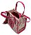 Bolsa Tote Mini Brezze Tecido Tweed Rosa S 50010 0216 0007 Schutz - Imagem 5