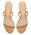 Sandália Mule Glam 2x1 Salto Bloco Bege s 20001 0478 0001 Schutz - Imagem 4