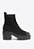 BOTA THUNDER KNIT SALTO MÉDIO COURO PRETA S 21433 0003 0001 SCHUTZ - Imagem 1