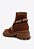 BOTA TRATORADA LOGO KNIT MARROM S 21204 0018 0003 SCHUTZ - Imagem 4