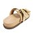 PAPETE NATURAL FIVELA DOURADA S 21564 0090 0001 SCHUTZ - Imagem 2