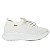 TÊNIS DE AMARRAR BRANCO KNIT CHUNKY C 30354 0014 0001 ANACAPRI - Imagem 1