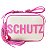 BOLSA PEQUENA LONA BEGE DET ROSA S 50015 0700 0014 SCHUTZ - Imagem 1