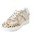 TÊNIS DOURADO SNAKE E SPIKES S 20226 0151 0004 SCHUTZ - Imagem 2