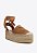 SANDÁLIA PLATAFORMA ESPADRILLE MARROM S 21662 0007 0001 SCHUTZ - Imagem 4