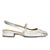 SAPATILHA SLINGBACK PRATA SALTO BLOCO C 30506 0012 0008 ANACAPRI - Imagem 1