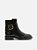 BOTA PRETA COURO CANO CURTO FIVELA RIDING A 13346 0002 0001 AREZZO - Imagem 1