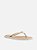 CHINELO DE DEDO OFFWHITE SQUARE PALMILHA MARROM Z 19027 0001 0009 BRIZZA - Imagem 2