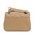 BOLSA TIRACOLO BEGE COURO MIZZ PEQUENA FLOR A 50023 0533 0110 AREZZO - Imagem 3