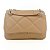 BOLSA TIRACOLO BEGE COURO MIZZ PEQUENA FLOR A 50023 0533 0110 AREZZO - Imagem 1