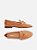 MOCASSIM COURO SOLADO BAIXO MARROM A 13426 0009 0005 AREZZO - Imagem 6