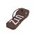 CHINELO DE DEDO QUAD MARROM S 21306 0001 0046 SCHUTZ - Imagem 4