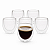 Kit 6 Copos de Café Parede Dupla Vidro Borossilicato 90 ml - Imagem 1