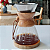 CAFETEIRA EM VIDRO PASSADOR DE CAFÉ COM FILTRO EM INOX 800ML E COLAR EM MADEIRA - Imagem 5