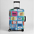 CAPA PARA MALA DE VIAGEM ESTAMPA TAG DE VIAGEM - Imagem 1