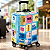 CAPA PARA MALA DE VIAGEM ESTAMPA TAG DE VIAGEM - Imagem 5