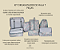 ORGANIZADOR PARA MALA DE VIAGEM KIT 7 PEÇAS ESTAMPADO - Imagem 2