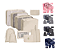 ORGANIZADOR NECESSAIRE PARA MALA DE VIAGEM KIT 10 PEÇAS COLEÇÃO UNIQUE - Imagem 1